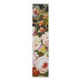 Micromosaic florals leather bookmark